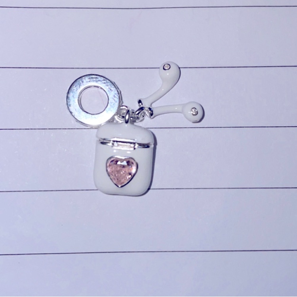 Sterling Silver AirPodsDangle Charm - Picture 2 of 4